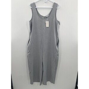 Sweet Salt Jumpsuit Gray Sleeveless Women Large